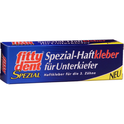 Fittydent haftkleber fur unterkiefer