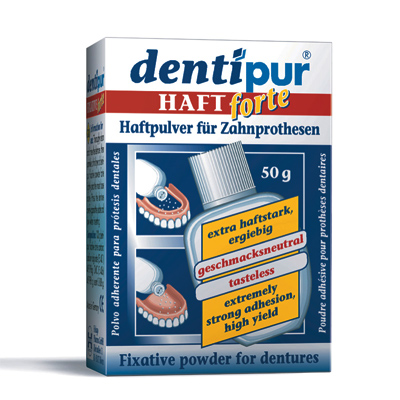 Dentipur haftpulver